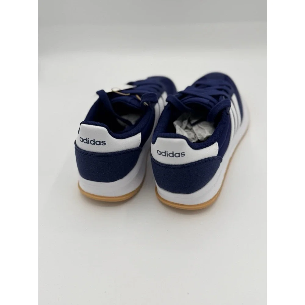 Adidas Run 70s 2.0 J Kids Navy White Sneaker Sz‎ 5 JI2267 NWB